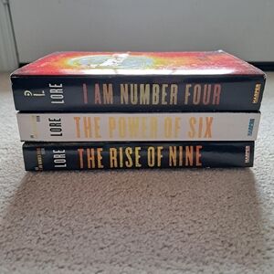 Lorien Legacies Books Set Of 3 I Am Number Four The Rise Of Nine The Power Of 6